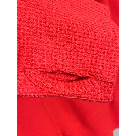 Under Armour Semi Fitted Cold Gear Waffle Knit Cowl Neck Women L Athleisure Neon - Picture 9 of 9